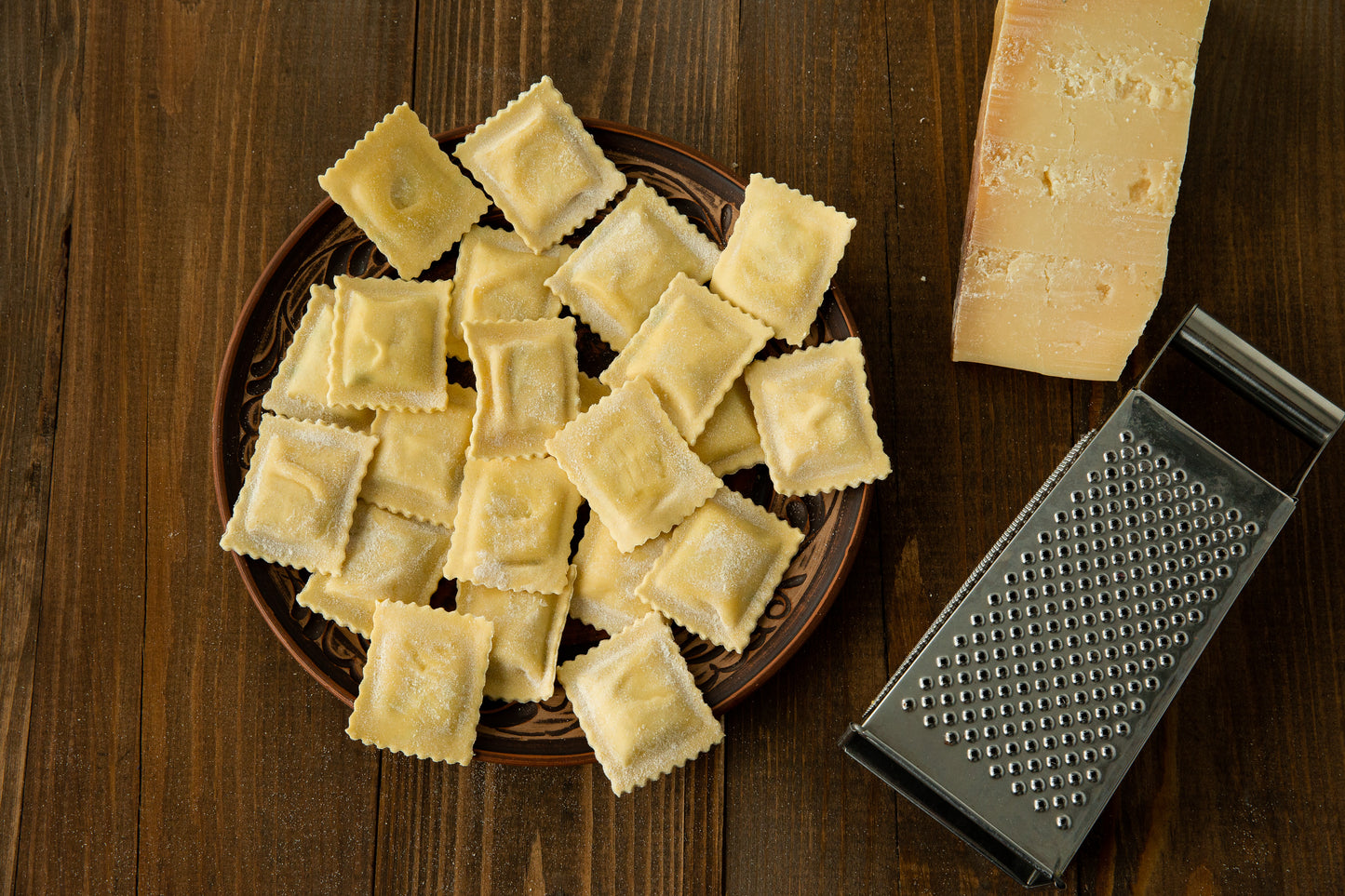 Ravioli cu carne de pui